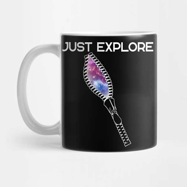 Just Explore Zip Space X Mission Galaxy Future by Bezra